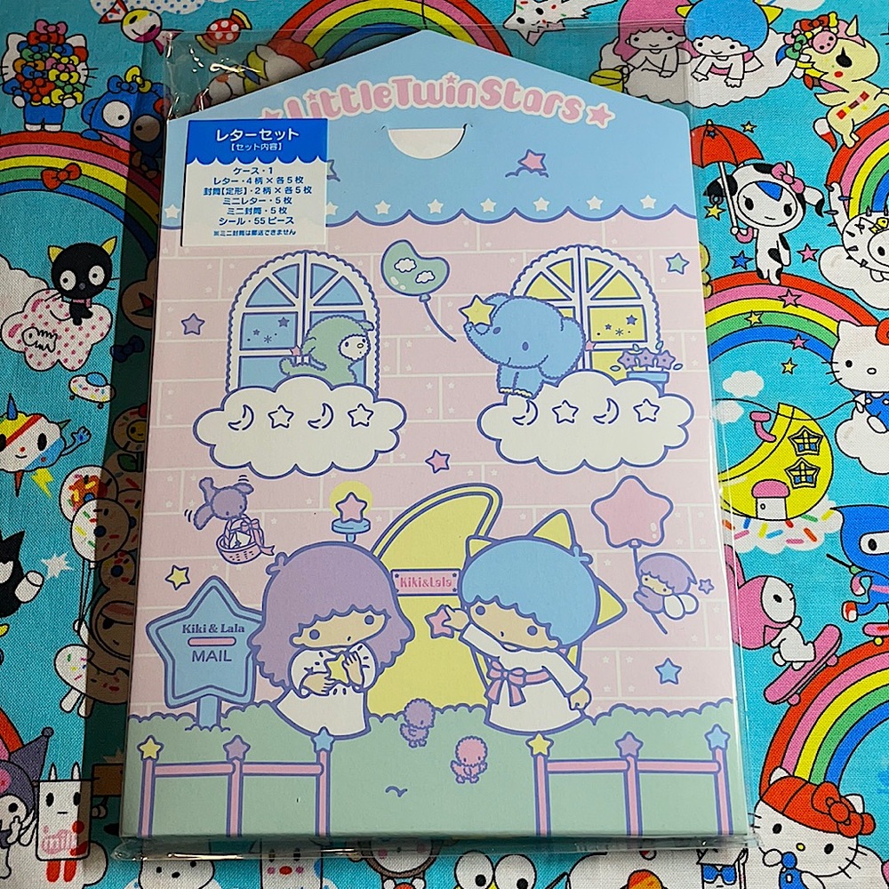 Little Twin Stars Letter set